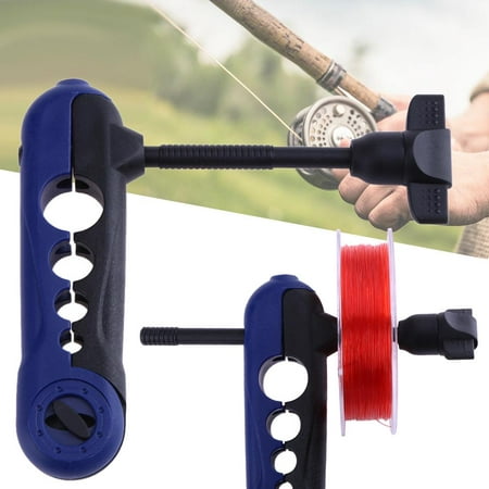 US Portable Universal Adjustable Fishing Line Spooler for Rod Reel Winder Board
